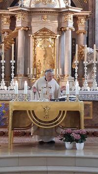 20200705 Albersd&ouml;rfer Alois 60 Jahre Priester Messe in Kulmain 017